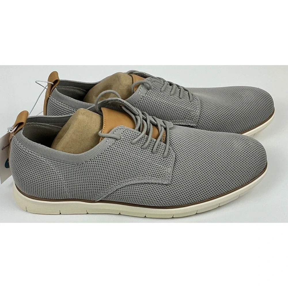 Goodfellow & Co. Gray Knit Oxford Dress Casual Shoes Men's Size 12